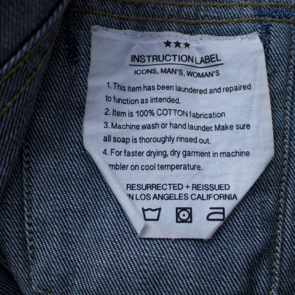 Icon Repurposed Levi Jean Jacket - Picture 5 of 5